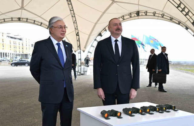 Kazakh President familiarizes with Fuzuli master plan