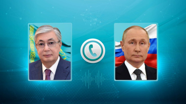 Kassym-Jomart Tokayev congratulates Vladimir Putin on election victory