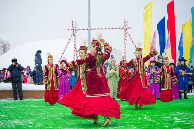 Весенний праздник обновления масштабно отмечают в столице