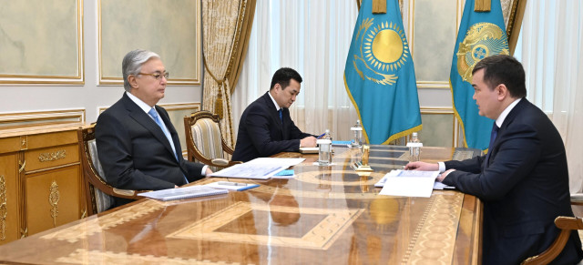 Astana mayor reports on capital city development to Kazakh President