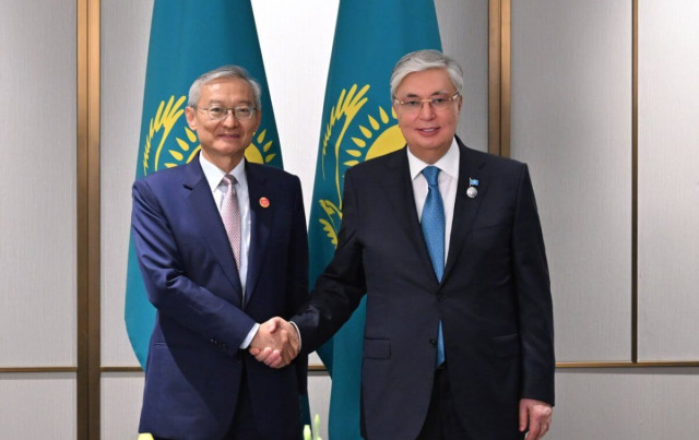 President Tokayev meets SCO Secretary-General