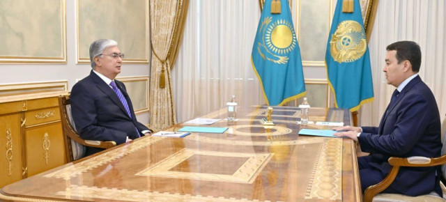 President Tokayev receives Supreme Audit Chamber Chairman