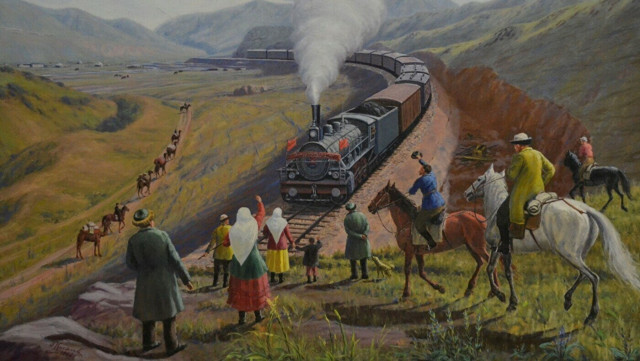 Выставка казахского национального изобразительного искусства открылась в Астане