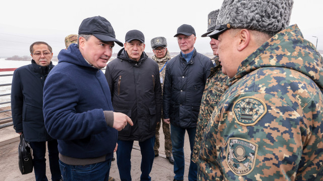 Kazakh PM inspects flood control measures in North Kazakhstan region