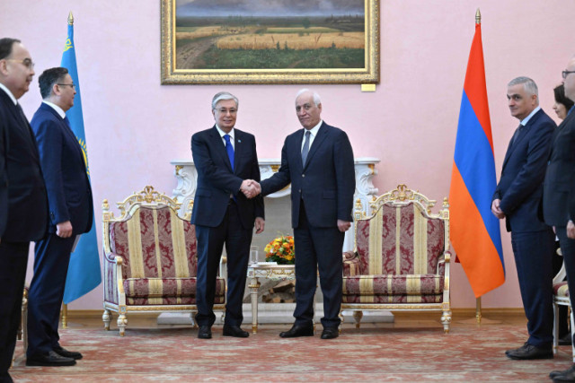 Official visit of Kazakh President to Armenia