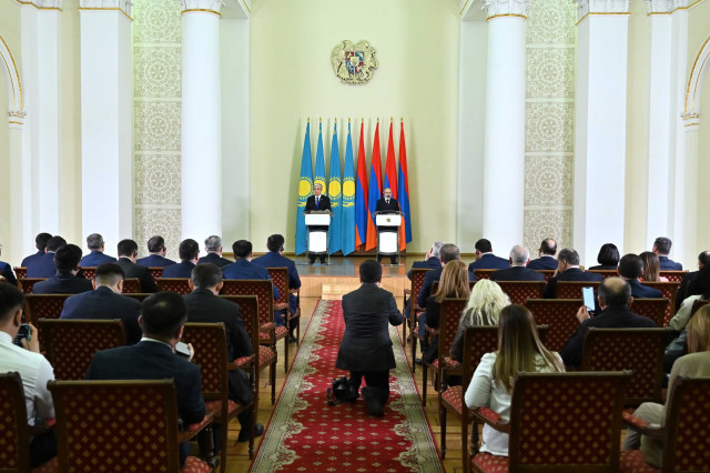 Қазақстан Арменияға экспорт көлемін 350 млн долларға арттыруға дайын