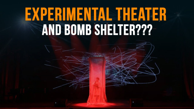 Experimental theater and bomb shelter???