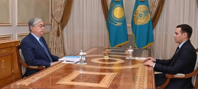 Kazakh President receives Human Rights Commissioner