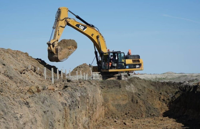 Shore reinforcement underway in Atyrau region