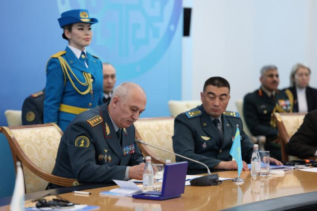 Defense Ministers of SCO member states convene in Astana
