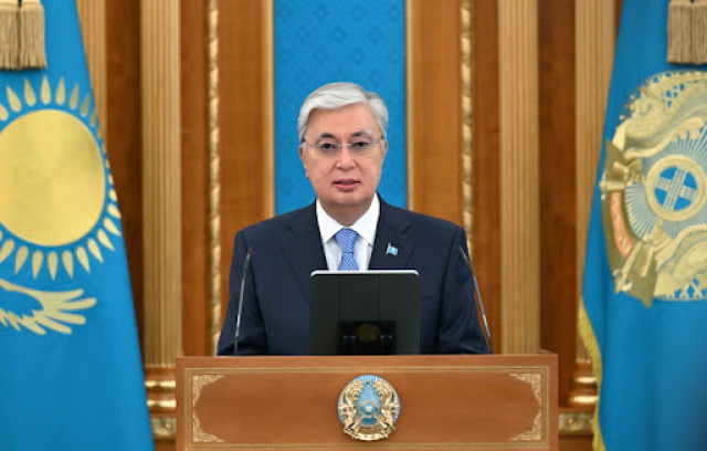 K. Tokayev devlet ödüllerinin sunum törenine katıldı