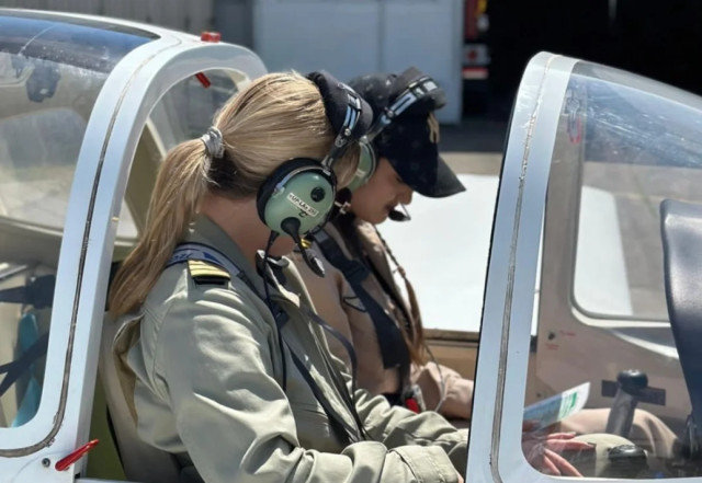 Female crew of Civil Aviation Academy makes historic first flight