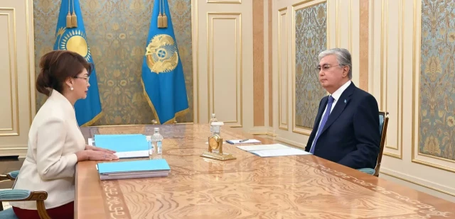 Kazakh President receives Minister of Culture and Information