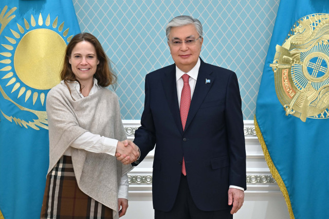 President Tokayev receives Chair of Board of Eastern Committee of German Economy