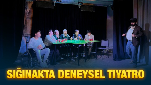 Sığınakta deneysel tiyatro