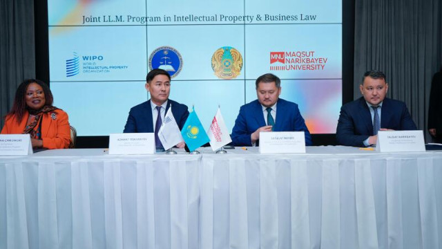Kazakistan’da fikri mülkiyet alanında ilk yüksek lisans programı başlatıldı