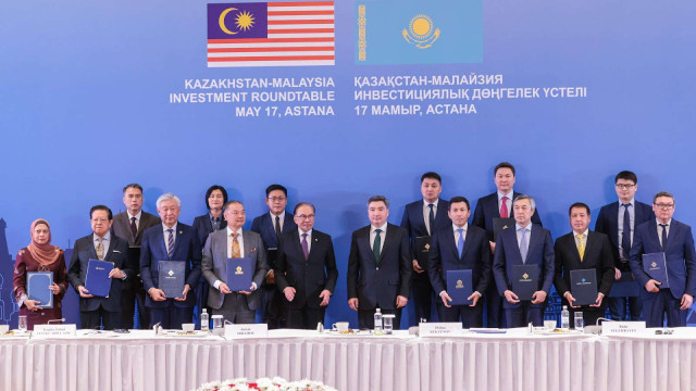 Kazakhstan, Malaysia sign agreements worth $350 million