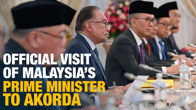 Official visit of Malaysia’s Prime Minister to Akorda
