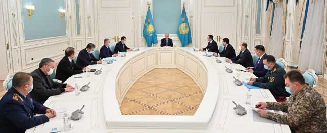 Kazakh President chairs Security Council meeting