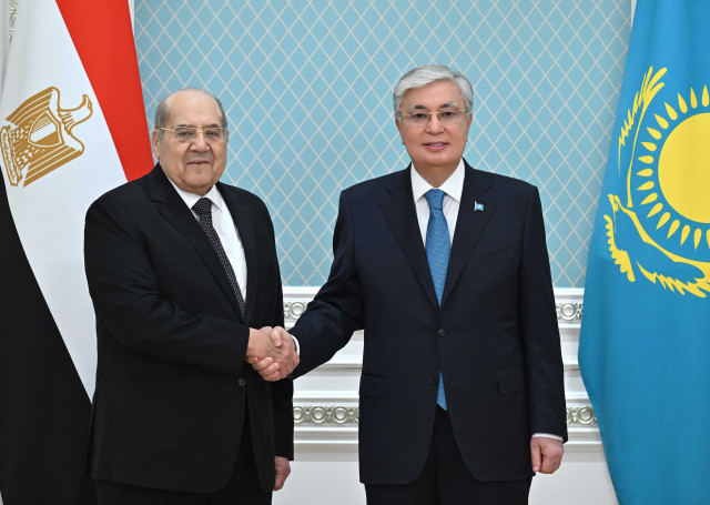 President Tokayev receives Egyptian Senate Speaker