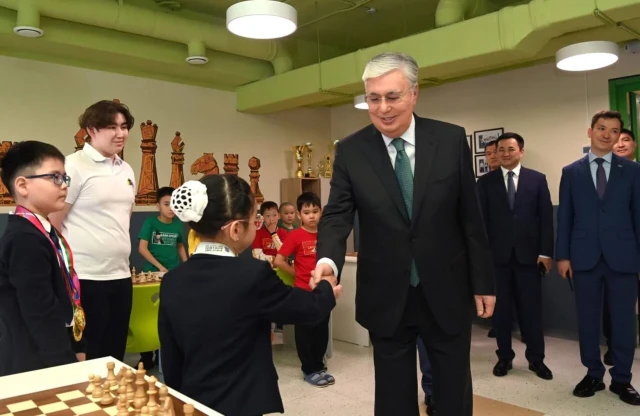 President Tokayev visits SANA Sport family center in Astana