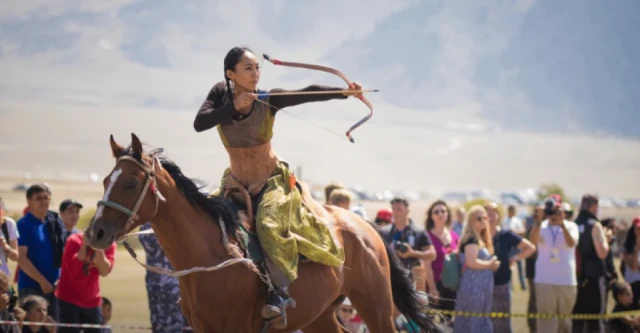 Kazakh athletes prepare to take part in World Nomad Games