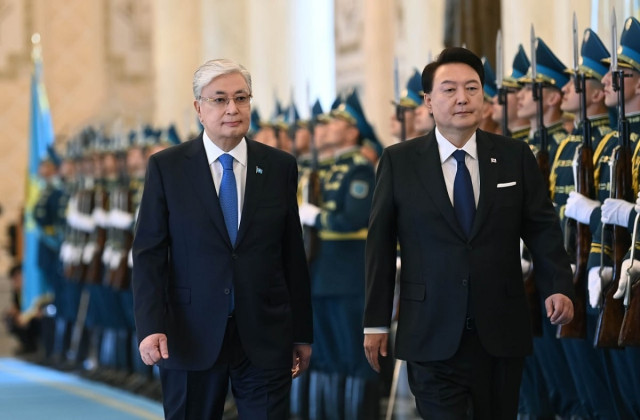 South Korean President arrives in Kazakhstan for state visit