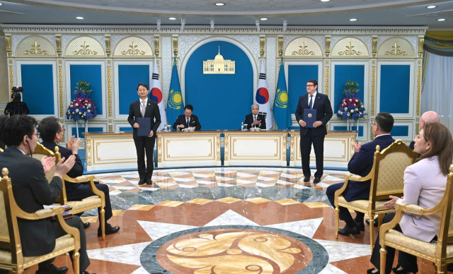 Kazakhstan, South Korea sign 11 cooperation documents