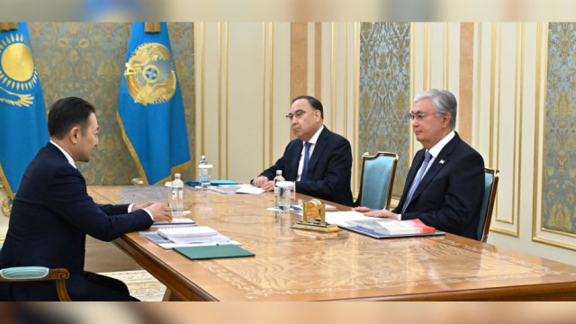 Kazakh President receives CICA Secretary General