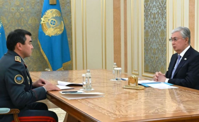 President Tokayev receives Minister for Emergency Situations