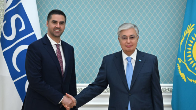 Kazakistan Devlet Başkanı, Malta Dışişleri Bakanını kabul etti
