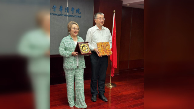 Kazakh university opens representative office in China
