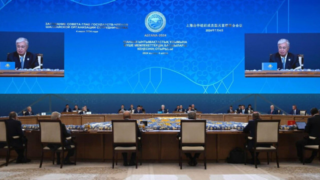 SCO Heads of State Council meeting underway in Astana