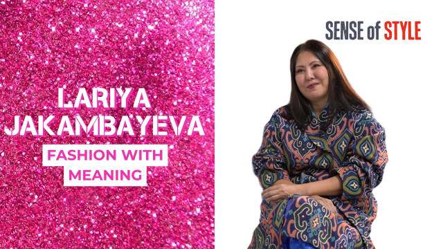 Lariya Jakambayeva. Fashion with meaning