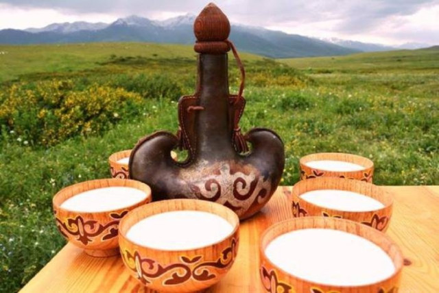 Казакстанда мөмө-жемиштер кошулган курут жана ашкабак ширеси бар кымыз патенттелди