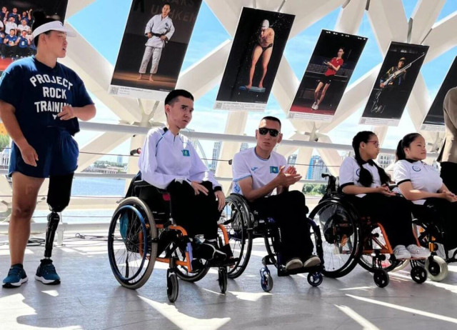 Астанада Парижде өтетін паралимпиада ойындарына арналған фотокөрме ашылды