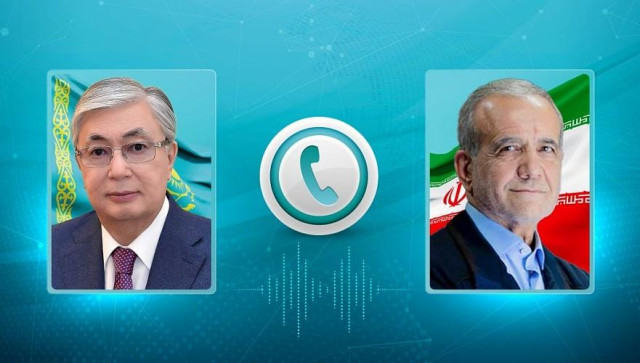 Kassym-Jomart Tokayev holds telephone conversation with Iran’s newly elected President