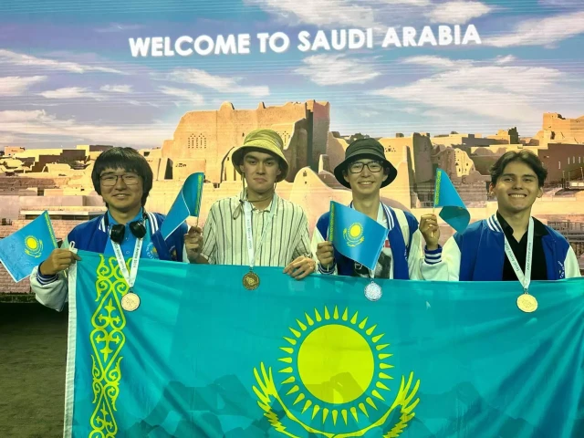 Қозоғистонлик ўқувчилар кимё олимпиадасида совриндор бўлди