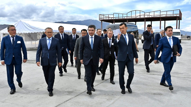 Олжас Бектенов Nur Zhol халықаралық орталығының аумағында болды