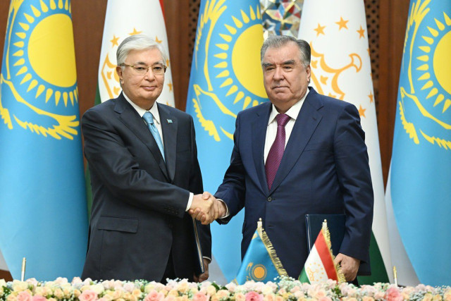 Kazakhstan, Tajikistan sign agreements worth over $1 billion