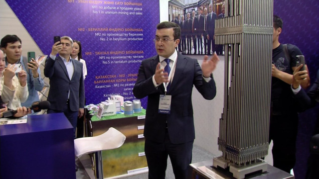 KazAtomExpo international nuclear technology exhibition held in Astana