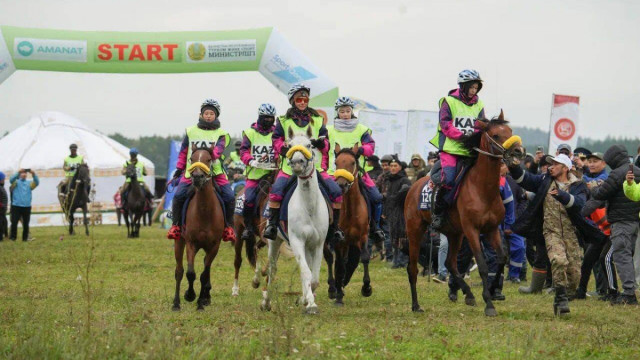 Қазақстанда «Ұлы дала жорығы» Халықаралық марафон-бәйгесі басталды