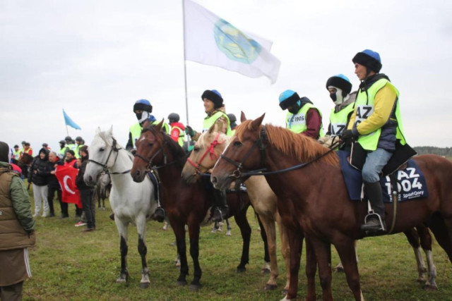 International baige marathon kicks off in Kazakhstan