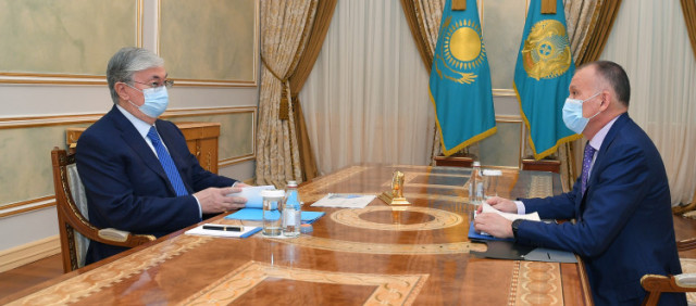 President Tokayev receives Chairman of Central Election Commission