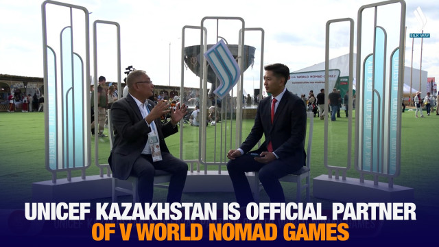 UNICEF Kazakhstan is official partner of V World Nomad Games