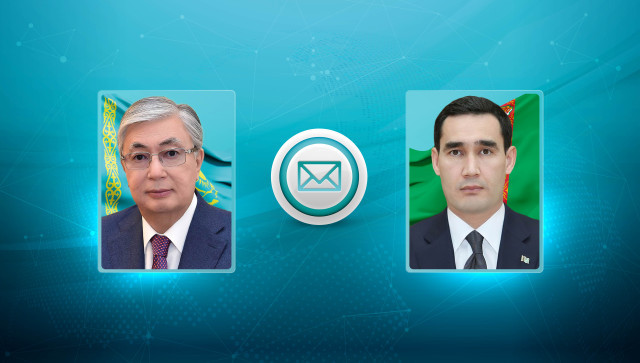 Kassym-Jomart Tokayev congratulates President of Turkmenistan on Independence Day