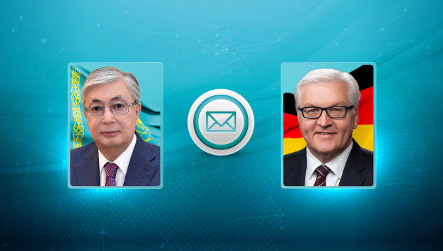 Kazakh President sends congratulatory telegram to German President