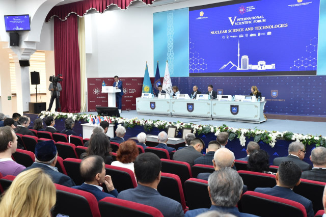 International Forum «Nuclear Science and Technologies» underway in Almaty