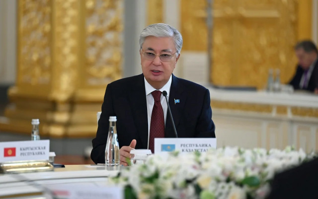 Kazakh President participates in CIS Heads of State Council meeting