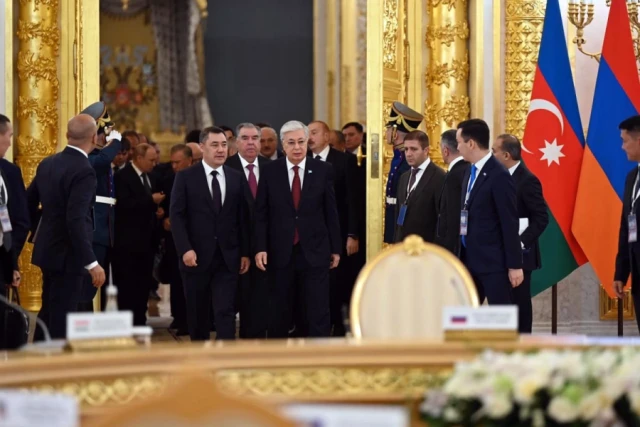 Kazakistan Devlet Başkanı Moskova’da düzenlenen BDT Devlet Başkanları Konseyi toplantısına katıldı